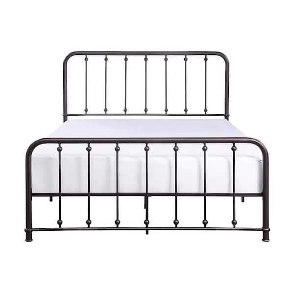 Bethany Bronze Metal Frame Eastern King Platform Bed