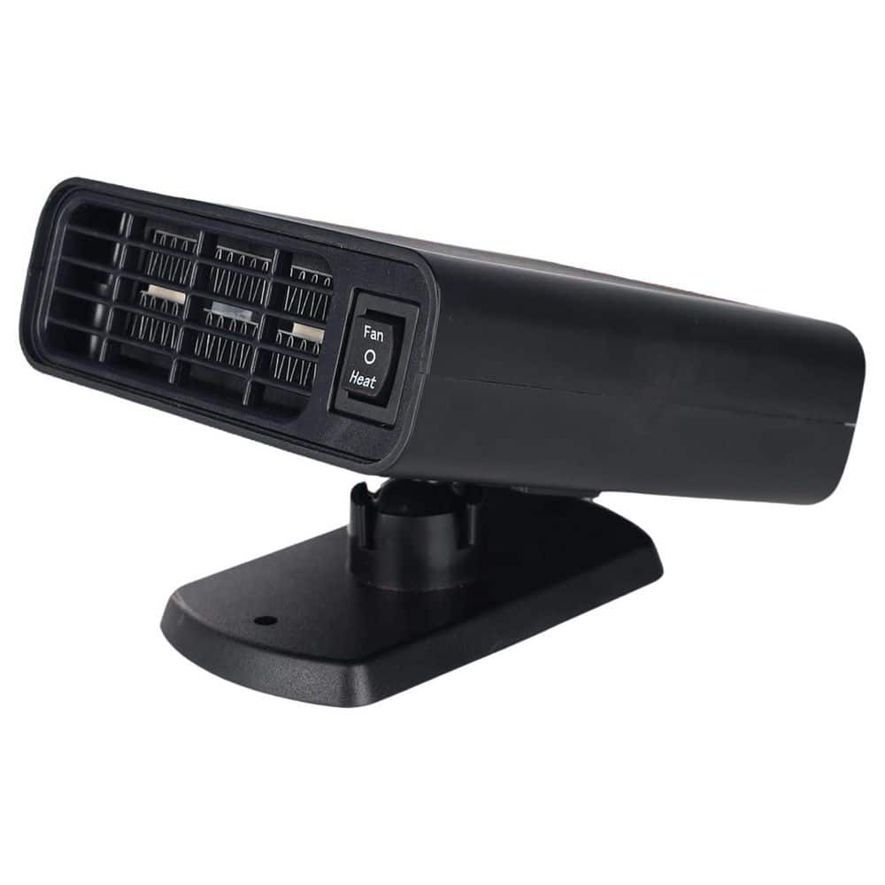 12V Car Heater 2-in-1 Heating & Cooling 360° Rotatable ABS Plastic Defrosts Windshield via Cigarette Lighter Socket price history on PriceWatchPro