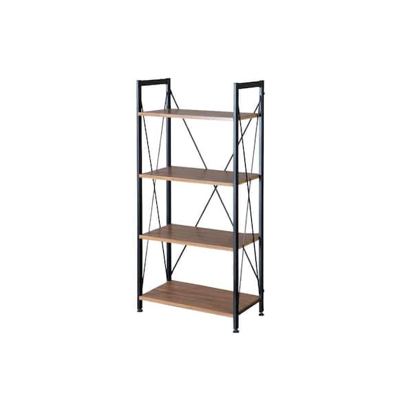 Metal 4-Shelf Multipurpose Shelving Rack By Baxton Studio 