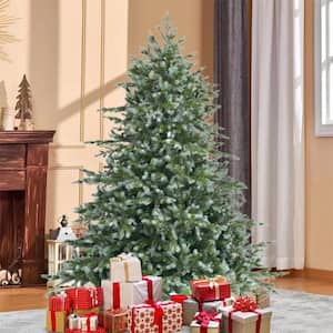 6 ft. Green Unlit Spruce Hinged Artificial Christmas Tree