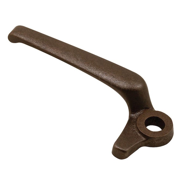 Casement Window Locking Handle for Fenestra, Left Hand, Heavy Bronze Casting.