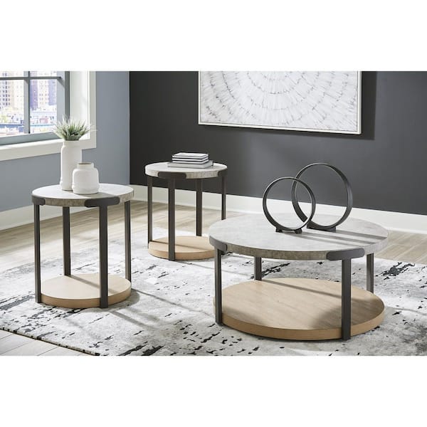 Darthurst 3 Pack Tables - Light Brown Darthurst 3 Pack Tables - Light Brown