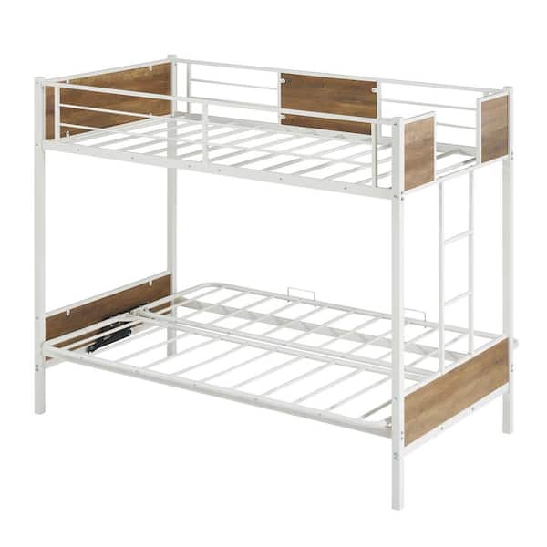 Over Futon Metal Bunk Bed Frame, Twin Over Futon Bunk Bed Frame
