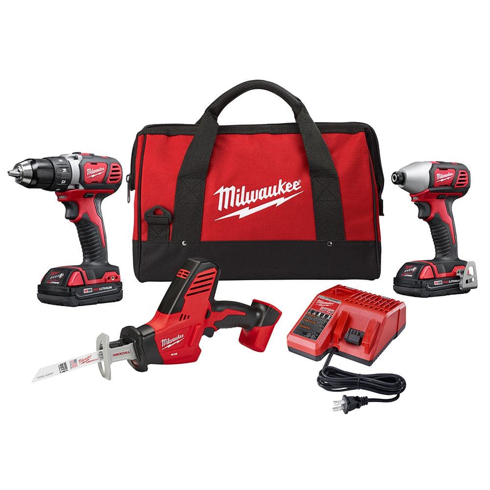 milwaukee m18 hammer drill impact driver combo espanol