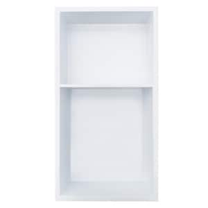 Showroom Series 12 in. x 24 in. Niche with Shelf in White