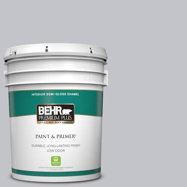 Behr Pro 5 Gal E600 White Semi-Gloss Acrylic Exterior Paint
