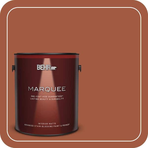 BEHR MARQUEE 1 gal. Home Decorators Collection #HDC-AC-01 Nouveau Copper Matte Interior Paint & Primer