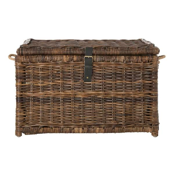 Wicker storage store chest