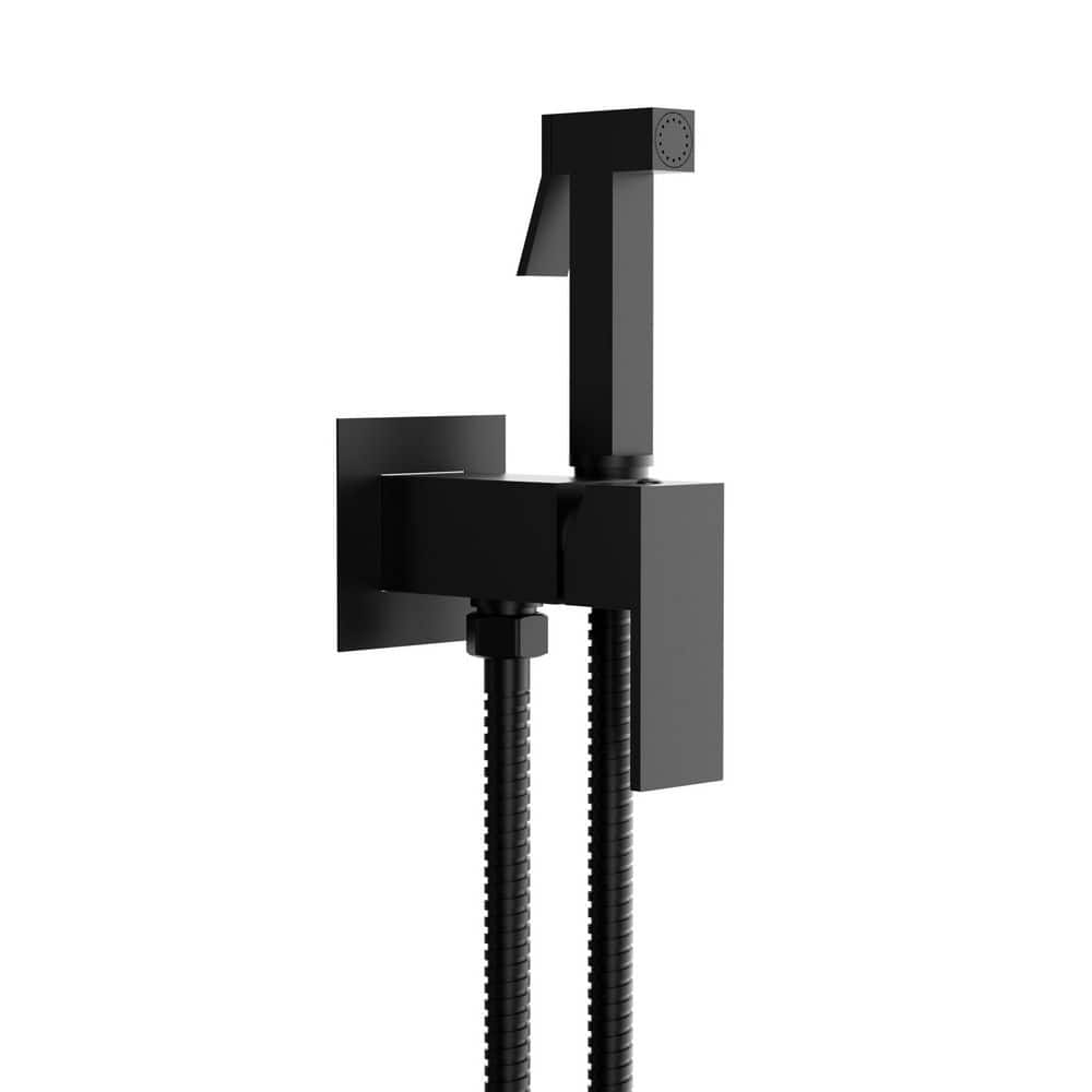 Square 2 Handle Hot and Cold Water Bidet Faucet with Brass Valve in Matte Black price history on PriceWatchPro