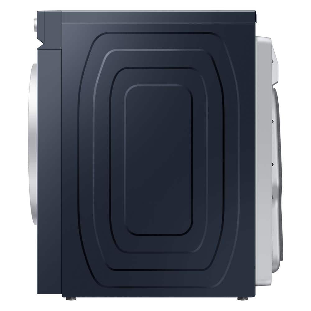 Brushed Navy 7.8 cu. ft. Front Load Electric Dryer with AI Optimal Dry