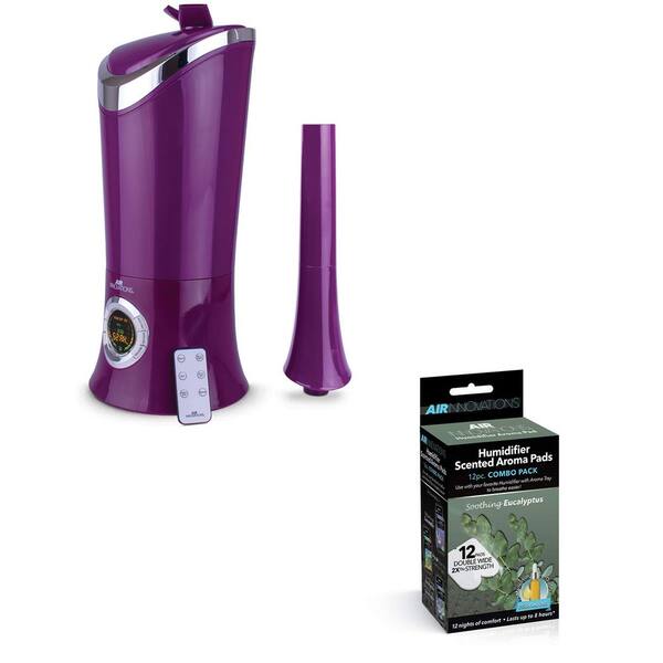 Air Innovations 1.7 Gal. Cool Mist Humidifier with Aromatherapy Refill, Eucalyptus