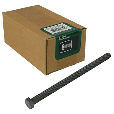 3/4 in.-10 x 4-1/2 in. Galvanized Hex Bolt (10-Pack)