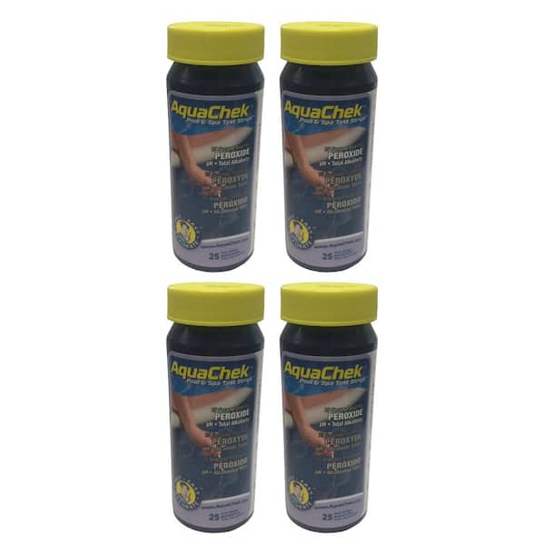AquaChek Swimming Pool Spa Peroxide Alkalinity pH Test Strips (400-Strips)