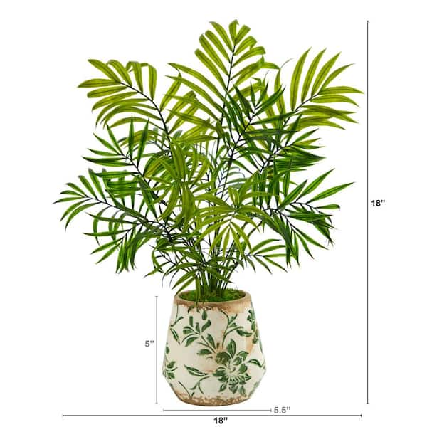 Naturae Décor Artificial Indoor/Outdoor Areca Palm Tree, 47-in