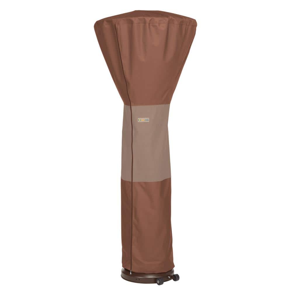Ultimate Waterproof Beige and Brown Stand-Up Patio Heater Cover