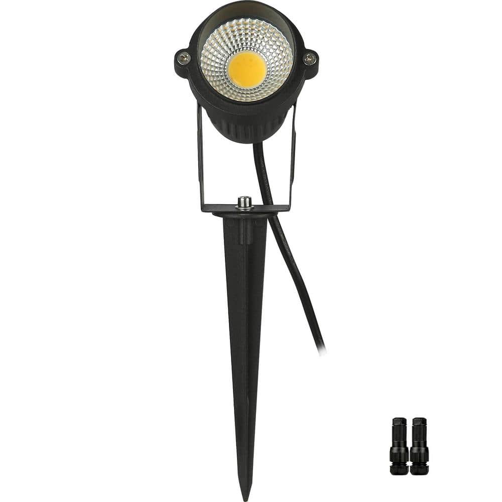 450 Lumens Warm 3000K Black 6W Low Voltage LED Landscape Spotlights, with IP66 Waterproof Outdoor Pathway Lights price history on PriceWatchPro
