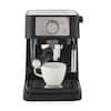 De'Longhi Stilosa Manual Espresso Machine, Latte & Cappuccino Maker, 15 Bar  Pump Pressure + Milk Frother Steam Wand, Black / Stainless, EC260BK, 13.5 x  8.07 x 11.22 inches: Home & Kitchen 