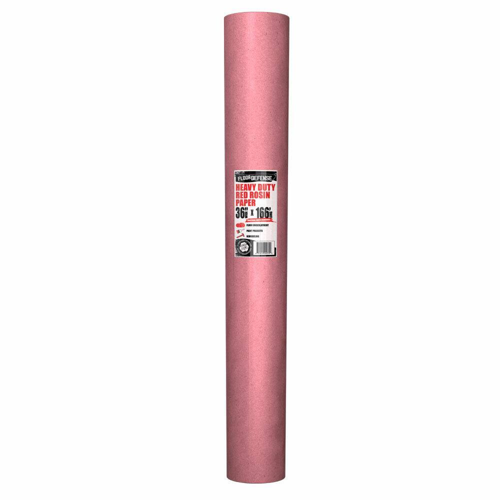 Pratt Retail Specialties 3 ft. x 166 ft. Heavyweight Red Builder&rsquo;s 