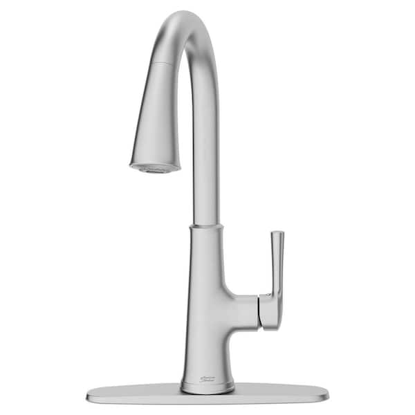 Renate Single Handle Pull Down Sprayer Kitchen Faucet in Stainless Steel