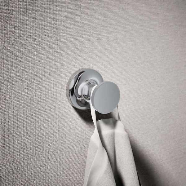 Purist Single Robe Hook in Polished Chrome
