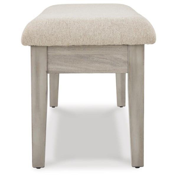 Parellen Storage Bench - Beige/Gray - (D291-00) Parellen Storage Bench - Beige/Gray - (D291-00)