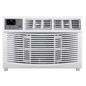 10,000/9,800 BTU 230-Volts Through-the-Wall Air Conditioner Cools 350-450 Sq. Ft. with Remote and WiFi in White