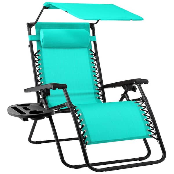 Best Choice Products Zero Gravity Folding Reclining Mint Fabric