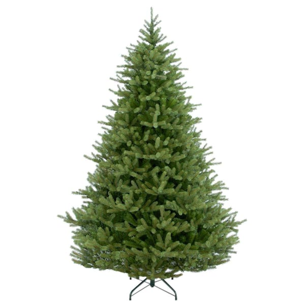 National Tree Company 7-1/2 ft. Feel Real Norway Spruce Hinged Artificial Christmas Tree