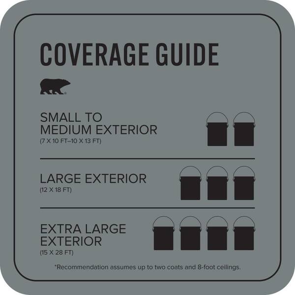 BEHR MARQUEE - 1 gal. #N450-5 Intergalactic Flat Exterior Paint & Primer