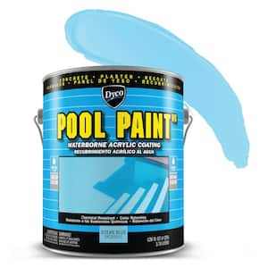 Pool Paint 1 Gal. 3151 Ocean Blue Semi-Gloss Acrylic Exterior Paint