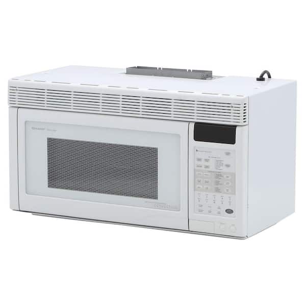 Sharp 1.1 cu. ft. Over the Range Convection Microwave in White