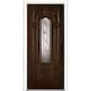 Feather River Doors 37.5 in. x 81.625 in. Lakewood Zinc Center Arch ...