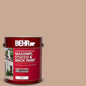 1 gal. #ECC-42-1 Fox Hill Flat Interior/Exterior Masonry, Stucco and Brick Paint