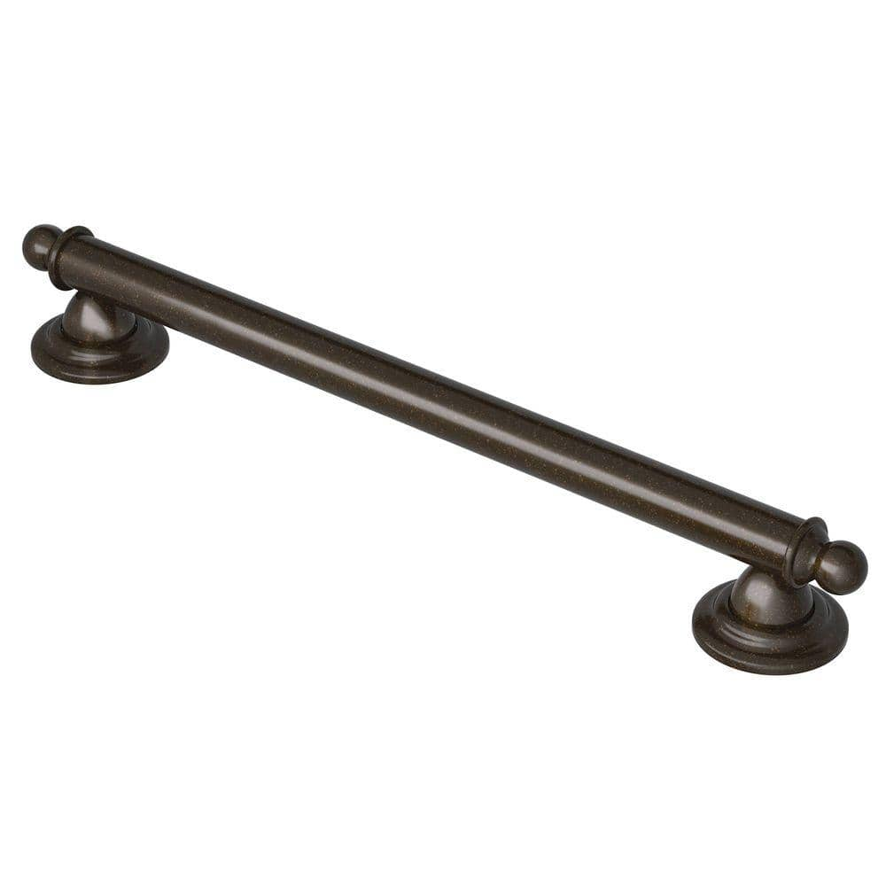 MOEN Brantford 12 in. Grab Bar in Oil Rubbed Bronze YG2212ORB - The ...