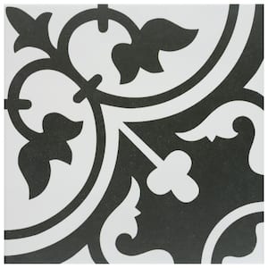 Arte Clover White 9-3/4 in. x 9-3/4 in. Porcelain Floor and Wall Tile (10.88 sq. ft./Case)