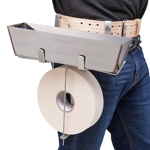 12 in. Mud Pan and Tape Holder with Belt Hook