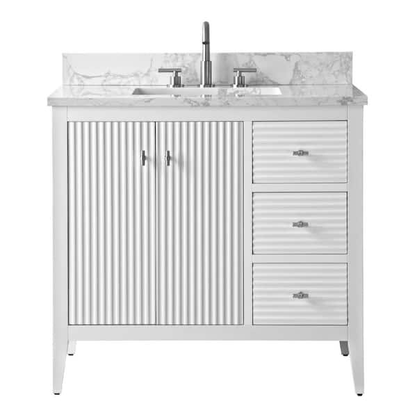 Vanity Art 36 in. W x 22 in D x 38 in. H Single Sink Bath Vanity