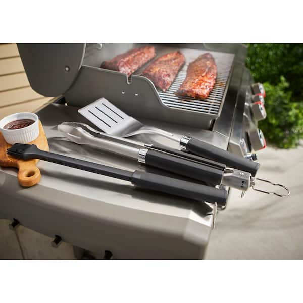 Bbq Ls Grill Set 3pack Durable Stainless Steel Grill Accessories