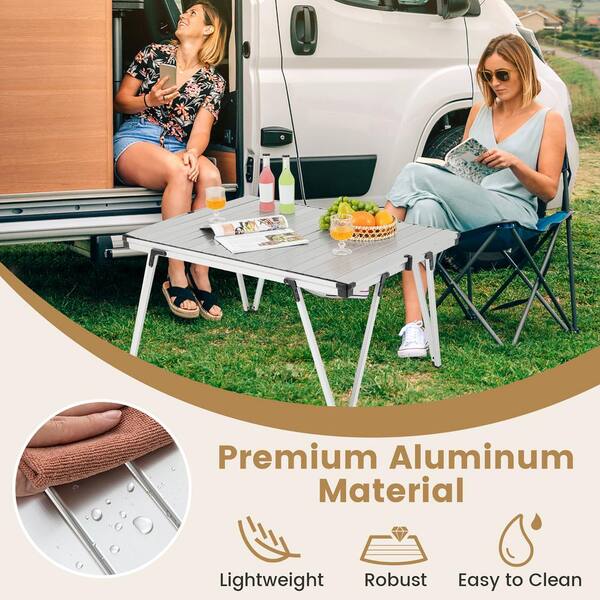 Supreme Coleman Folding Table Set (Red) – The Liquor SB