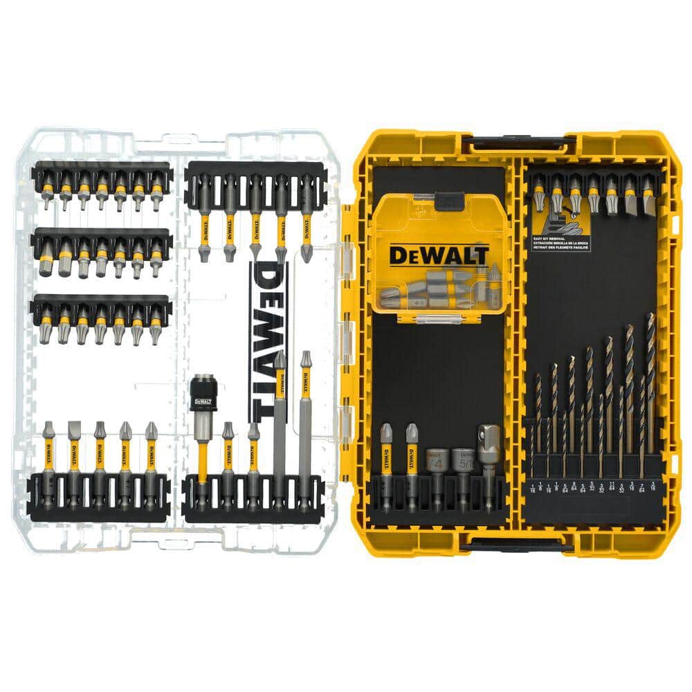 デイガルドルフ DEWALT Maxfit Ultra Steel Screw Driving and Drill Bit Set (70