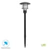 Hampton Bay Low Voltage Black Outdoor Integrated LED Landscape Path ...