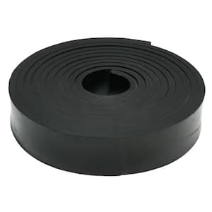 Rubber-Cal Neoprene 1/8-in T x 12-in W x 24-in L Black Commercial 50A  Durometer Rubber Sheet