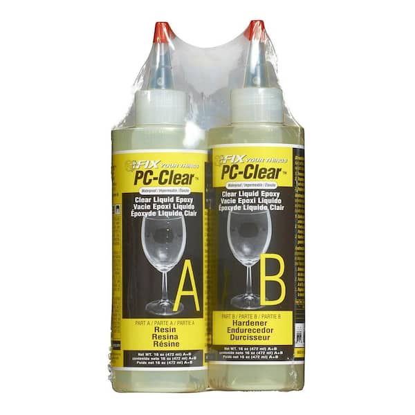PC Products 1.69 oz. PC-Clear Liquid Epoxy Kit 075036 - The Home Depot