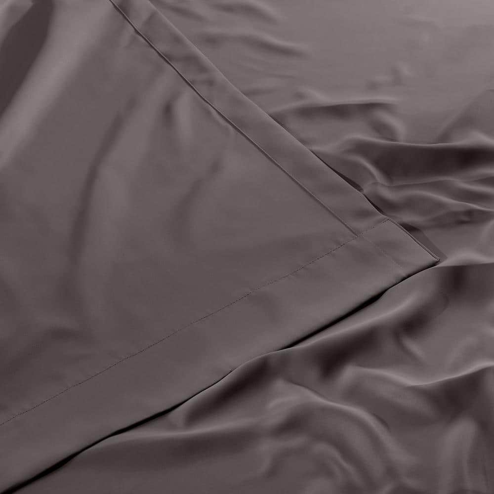Neutral Gray Extra Wide Blackout Room Darkening Drapes