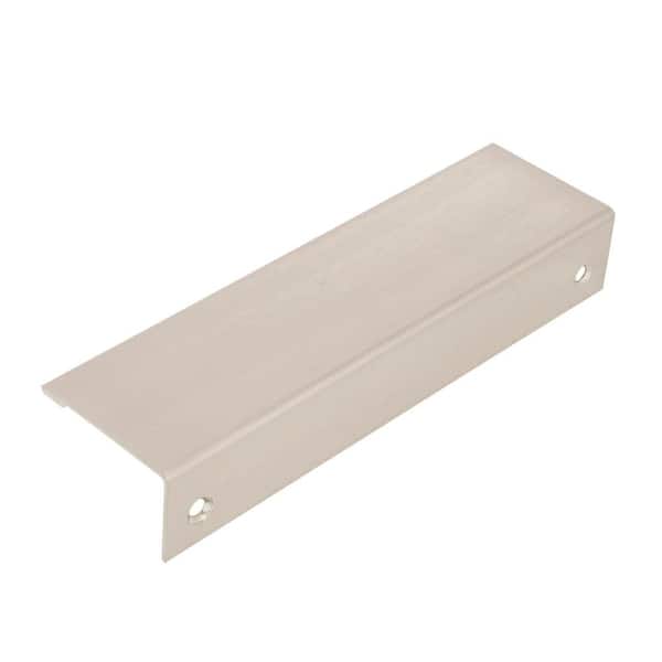 Edge Pulls 5-1/16 in. (128mm) Modern Satin Nickel Cabinet Edge Pull
