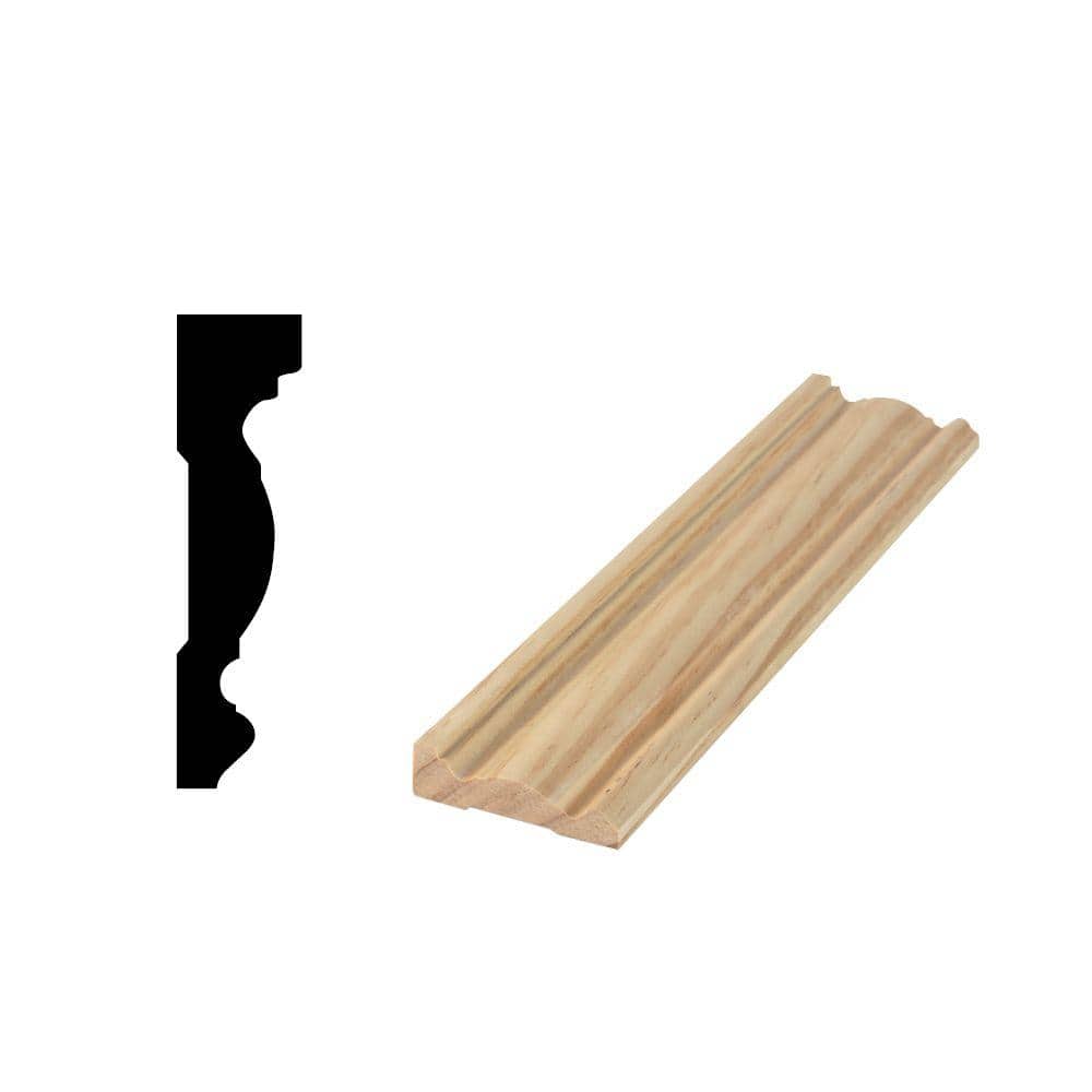 Woodgrain Millwork WG C322 5/8 in. x 21/2 in. Solid Pine Door and