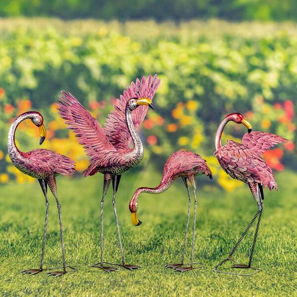 Poolmaster Flamingo Outdoor Thermometer Garden Stake and Backyard Decor  54580 - The Home Depot