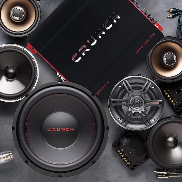 Crunch PX 1000.4 PowerX Amp 4 Channels Class AB 1 000 Watts