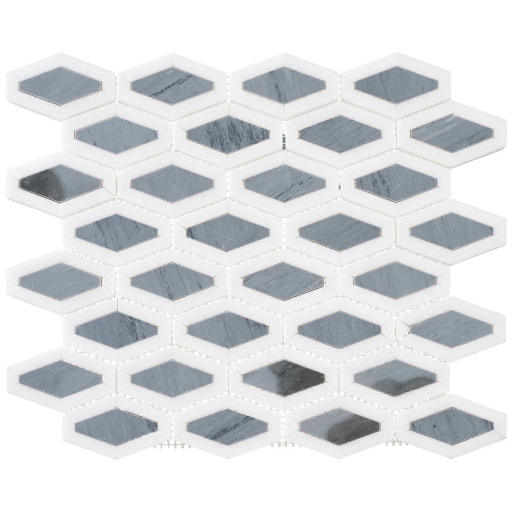Moda Cultier Dark Gray Matte 4.5 in. x 8.25 in. Diamond Smooth Natural Ston