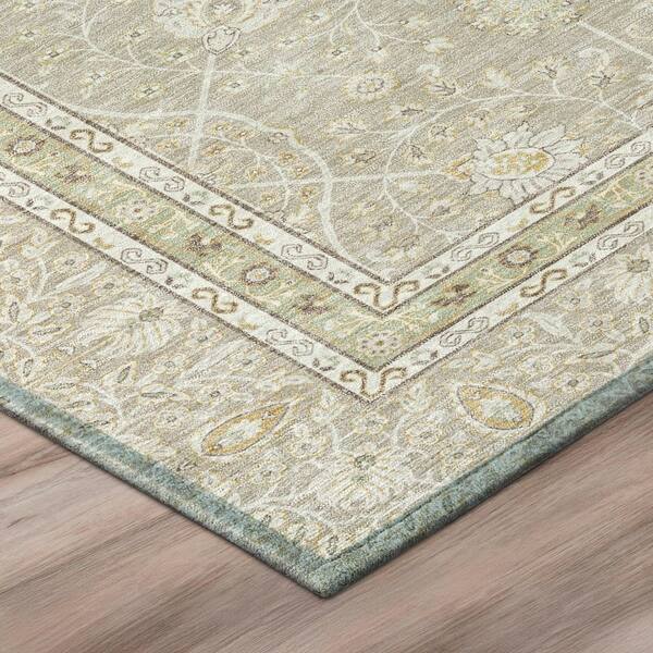 Chantille Machine Washable Indoor/Outdoor Abstract ACN3047 Beige 2 ft. x 3 ft. Accent Rug